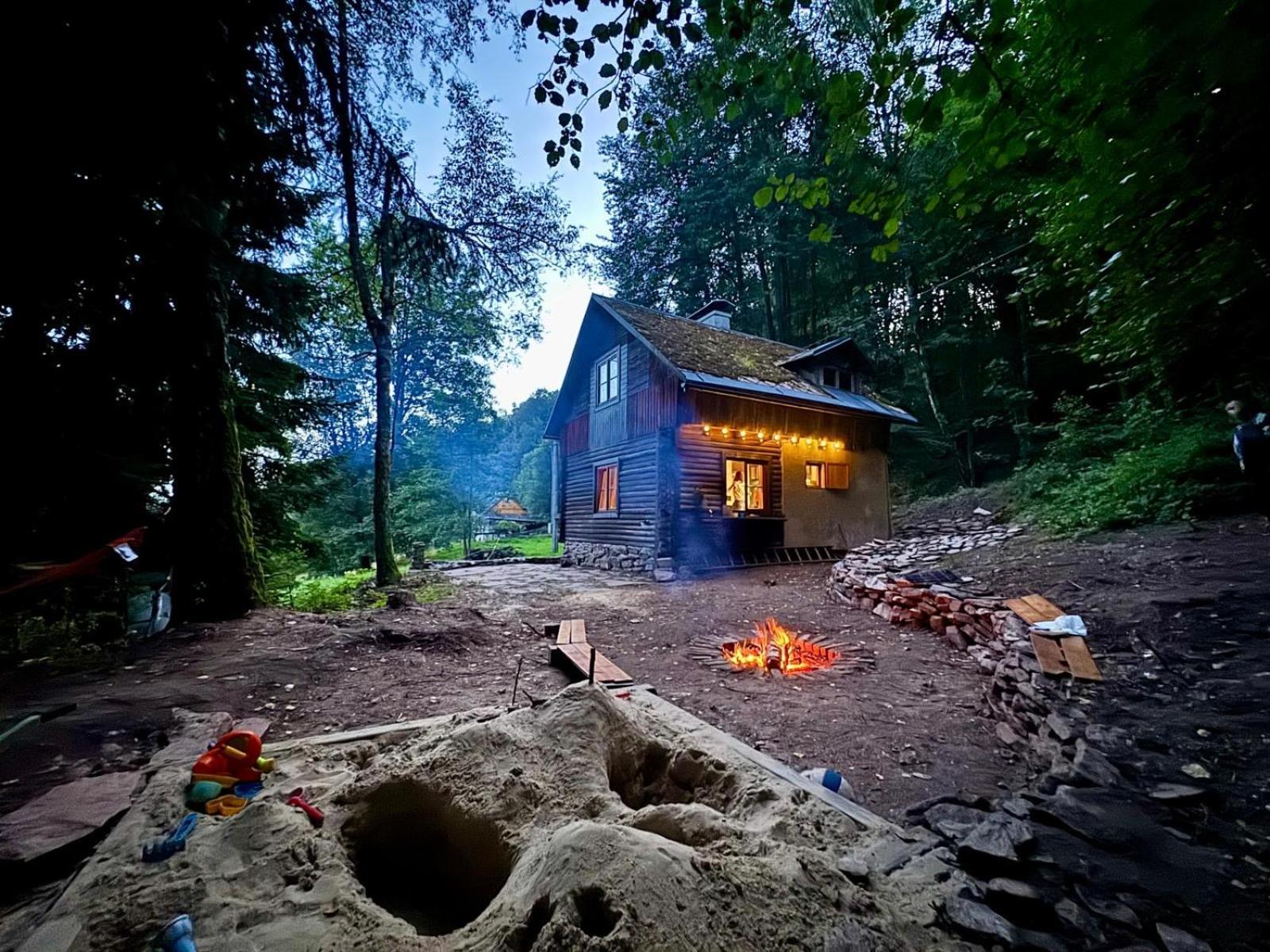 Srub V Bolkovskem Udoli Villa Rudník Buitenkant foto