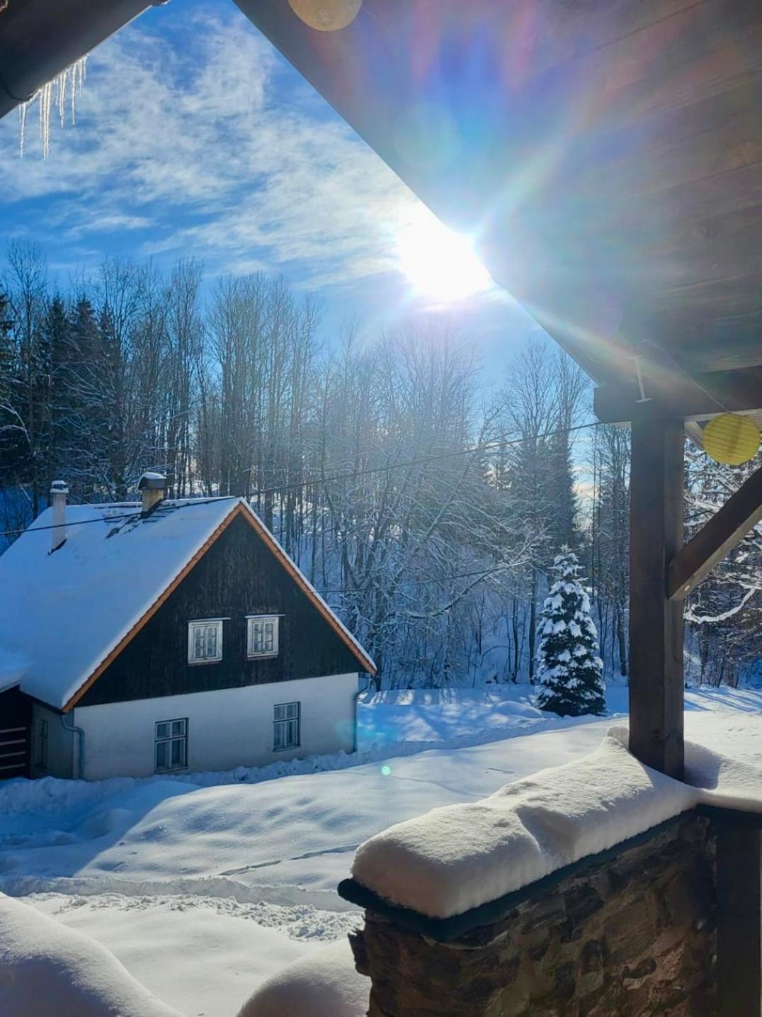 Srub V Bolkovskem Udoli Villa Rudník Buitenkant foto